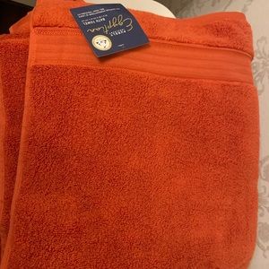 Egyptian Bath Towel burnt orange 30”x58”